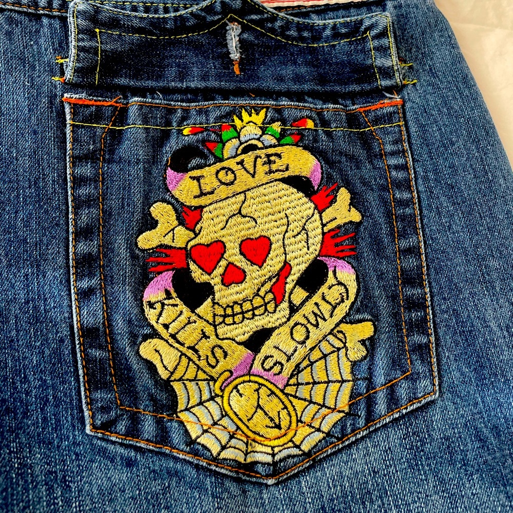 Vintage tattoo at hottie jeans size 40,34 rear find